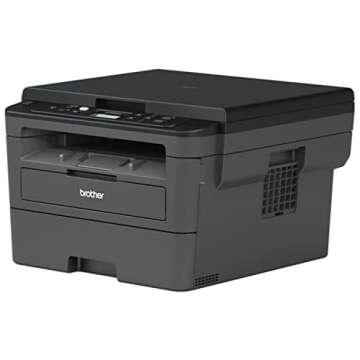 Brother HLL2390DW Monochrome Laser Printer with Scanner