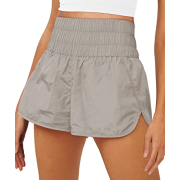 AUTOMET High Waisted Athletic Shorts - Stylish Summer Wear