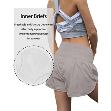 AUTOMET High Waisted Athletic Shorts - Stylish Summer Wear