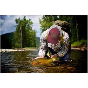 American Fish Flag Fishing Hat for Outdoor Adventures