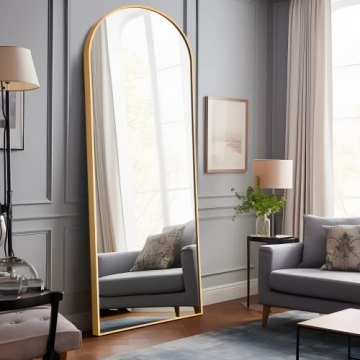 NeuType 65"x22" Arched Full Length Mirror - Stylish and Functional