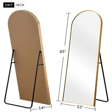 NeuType 65"x22" Arched Full Length Mirror - Stylish and Functional