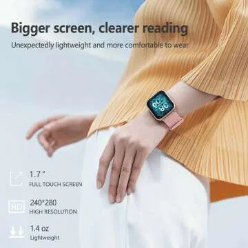 FITVII Fitness Tracker with Heart Rate Monitor