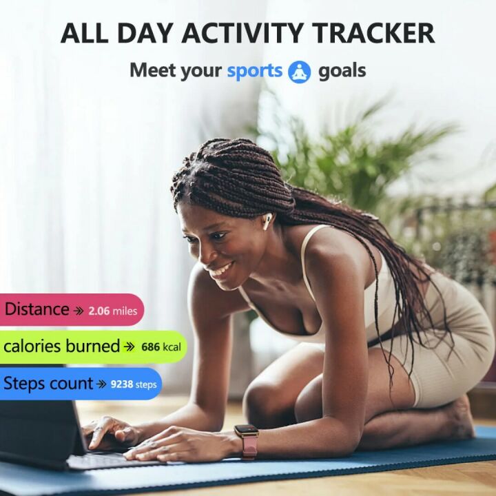 FITVII Fitness Tracker with Heart Rate Monitor