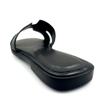 Womens Flat Sandals Comfortable Anti-Slip Slide Sandals