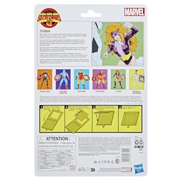 Marvel Legends Titania Action Figure for Collectors and Kids