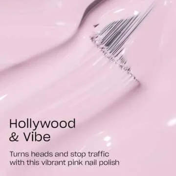 OPI Nail Lacquer, Hollywood & Vibe, Pink Nail Polish, Hollywood Collection, 0.5 fl oz