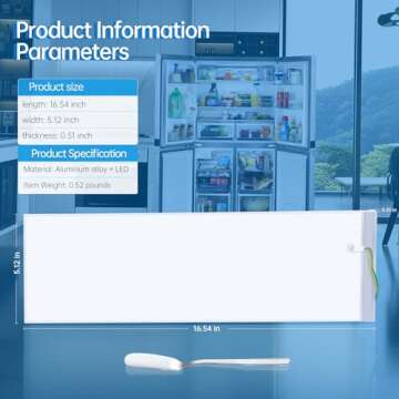 W11048980 LED Light for Whirlpool & Kitchen-Aid Refrigerators