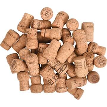 Recycled Champagne & Sparkling Wine Corks for Crafting