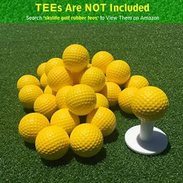 SkyLife Golf Practice Balls for Indoor & Outdoor Training