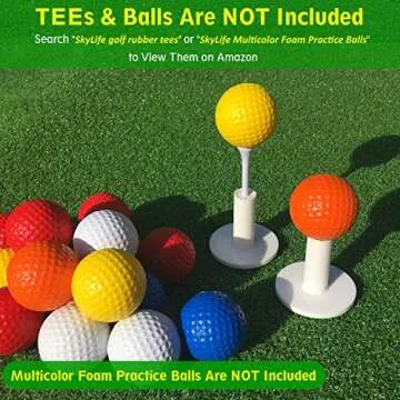 SkyLife Golf Practice Balls for Indoor & Outdoor Training