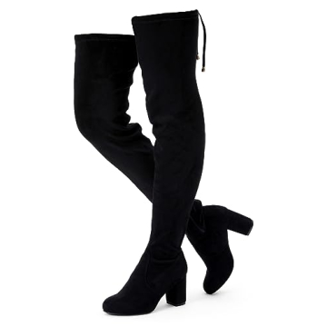 Vepose Women's Thigh High Over The Knee Boots, 3" Inch Block Chunky Heel Fashion Boot for Lady, 992 ...