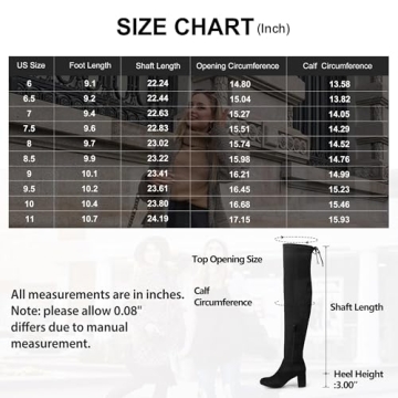 Vepose Women's Thigh High Over The Knee Boots for Stylish Wear
