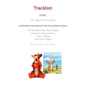 Tonies Tigger Audio Toy Figurine from Disney's The Tigger Movie