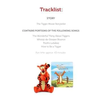 Tonies Tigger Audio Toy Figurine from Disney's The Tigger Movie