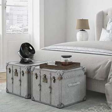 Vornado 460 Whole Room Air Circulator, Small Fan with 3 Speeds, Adjustable Tilt, Easy to Clean, Moves Air 70 Feet, Quiet Fan for Home, Office, Bedroom, Black