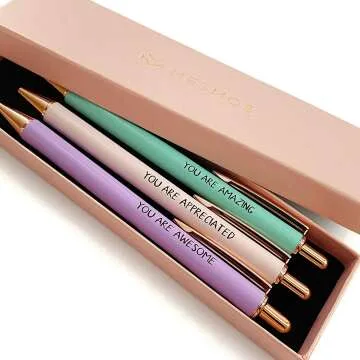 Luxury Pastel Pens - Ideal Gifts for Women & Teachers