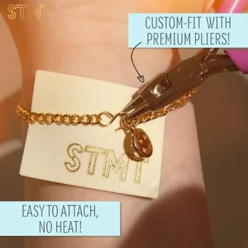 DIY Infinity Jewelry Kit: Create 10 Custom Bracelets