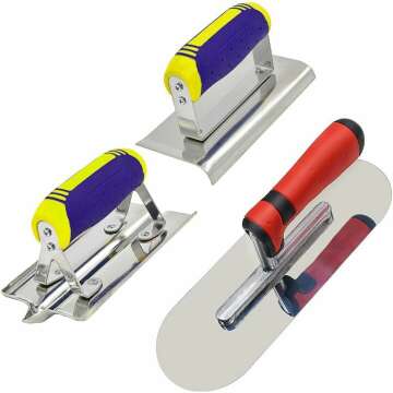Complete Concrete Tools Set for Perfect Finishing