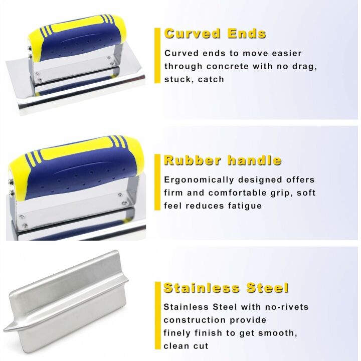 Concrete Tools Set for Masonry and Finishing Work