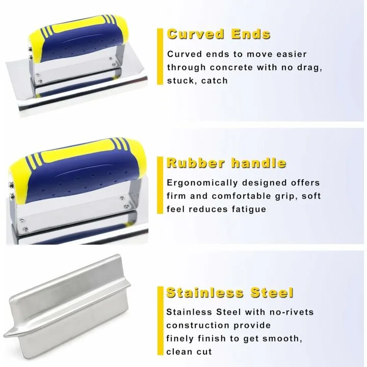 Concrete Tools Set for Masonry and Finishing Work