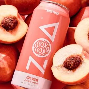 ZOA Zero Sugar Energy Drinks - Healthy Energy Boost Anytime