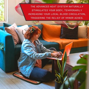 HealthyLine TAO Far Infrared Heating Pad for Pain Relief