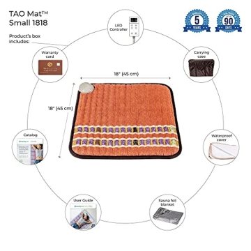 HealthyLine TAO Far Infrared Heating Pad for Pain Relief