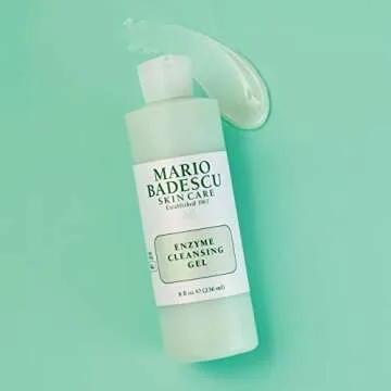Mario Badescu Enzyme Cleansing Gel for All Skin Types| Oil-Free Face Wash with Grapefruit & Papaya Extract | Remove Excess Oil & Surface Impurities 16 Fl Oz