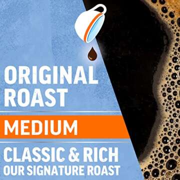 Maxwell House Medium Roast Original Roast Ground Coffee, 30.6 oz. Canister