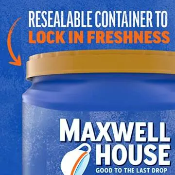 Maxwell House Medium Roast Ground Coffee, 30.6 oz Canister