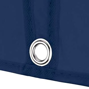 HANGERWORLD 60" Dress Bag, Breathable Garment Bags for Storage Hanging Clothes Suit Cover (1, Blue)