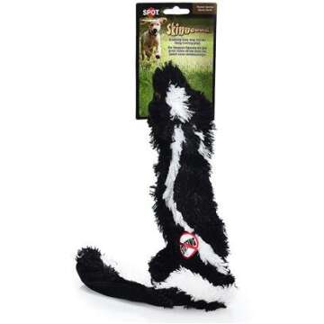 SPOT Mini Skinneeez: Squeaker Dog Toy for All Breeds