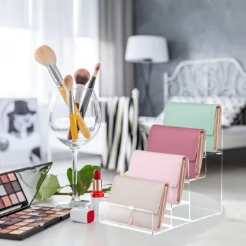 DOITOOL 4 Tier Clear Acrylic Display Stand