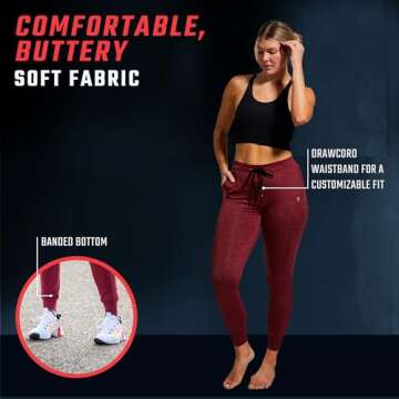 Comfortable Athleisure Joggers for Women - Born Primitive