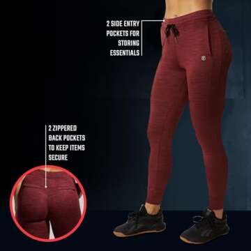 Comfortable Athleisure Joggers for Women - Born Primitive