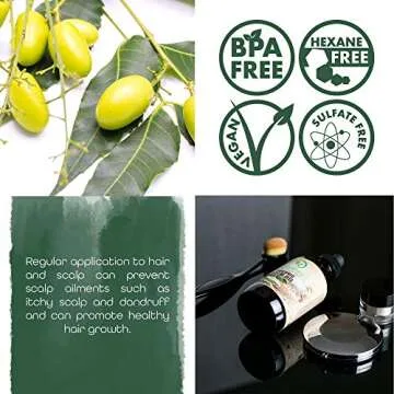Organic Neem Oil for Skin Neem Oil for Hair Need Oil 100% Pure Cold Pressed Neem Oil for Essential Oil Mixing Neem Oil for Plants Neem Cake Massage Oil Neem Oil Spray for Indoor Plants 4oz