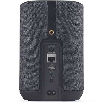 Denon Home 150 Wireless Smart Speaker – Compact Design, Wi-Fi & Bluetooth, HEOS Built-in, Alexa Bu...