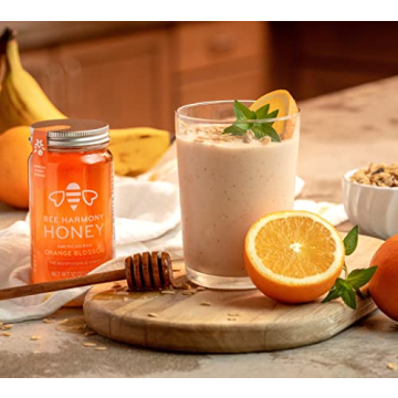 Bee Harmony Orange Blossom Honey 12 oz - Pure & Delicious