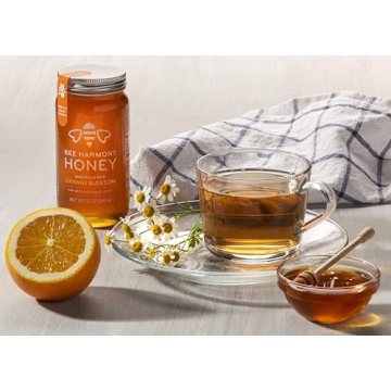 Bee Harmony Orange Blossom Honey 12 oz - Pure & Delicious