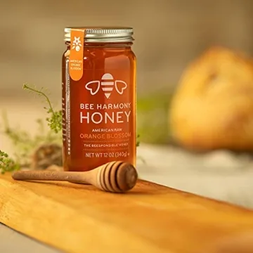 Bee Harmony Orange Blossom Honey 12 oz - Pure & Delicious