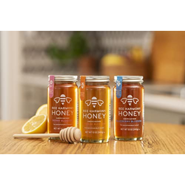 Bee Harmony Orange Blossom Honey 12 oz - Pure & Delicious