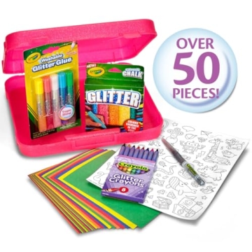 Crayola All That Glitters Art Case - 50+ Creative Supplies