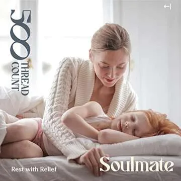 Mayfair Linen Cotton Queen Sheets - 500 Thread Count Set