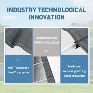 Durable RV Awning Fabric Replacement - Heavy-Duty Protection