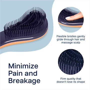 Crave Naturals Glide Thru Detangling Brush for All Hair Types