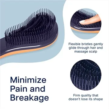 Crave Naturals Glide Thru Detangling Brush for All Hair Types