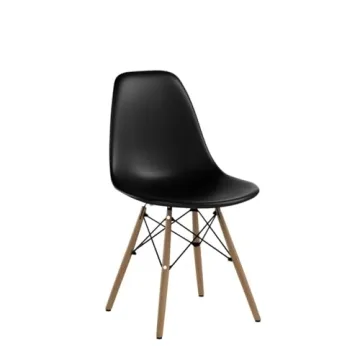 Giantex Dining Chairs Set of 2 - Modern Wood Leg Chairs