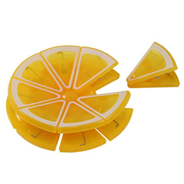 Colorful and Fun Citrus Clip for Snack and Office Use