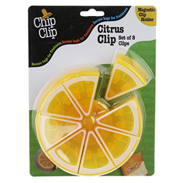 Colorful and Fun Citrus Clip for Snack and Office Use